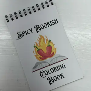Spicy Bookish Coloring Book
