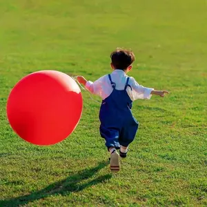 Extra large balloon 36 inch square round extra thick large balloon park lawn outdoor toys big balloon kids Enlarge and thicken to prevent balloons from bursting, colorful balloons for children and adults to take photos and decorate