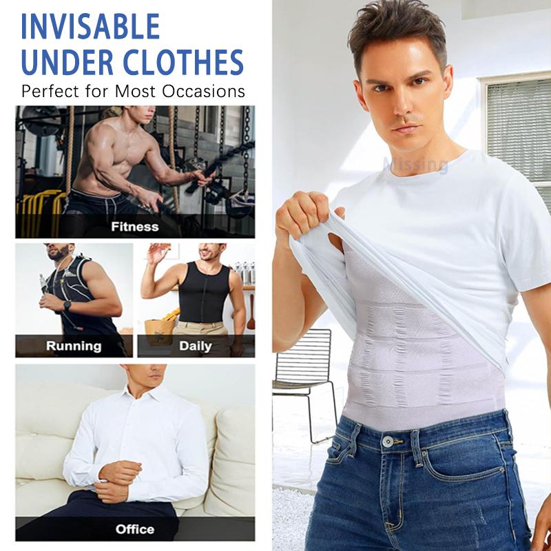 CATTIBOR 1/2/3/4 Pack Men Round Neck Compression Tank Top,Men Shaping Vest,Men Sleeveless Shirt Shapewear,Men GYM Workout Fitness Shirts Tank Tops Shirts Menswear & Underwear,Men's Underwear For All Seasons CATTIBOR 1/2/3/4 Pack Men Round Neck Compression Tank Top,Men Shaping Vest,Men Sleeveless Shirt Shapewear,Men GYM Workout Fitness Shirts Tank Tops Shirts Menswear & Underwear,Men's Underwear For All Seasons