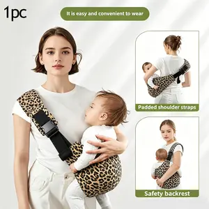 Baby Carrier Backpack, Crossbody & over Shoulder Multi-Functional Lightweight Infant Carrier Toddler Carrier Adjustable Ergonomic Child Strap, Adjustable Size, Easy Baby Carrying