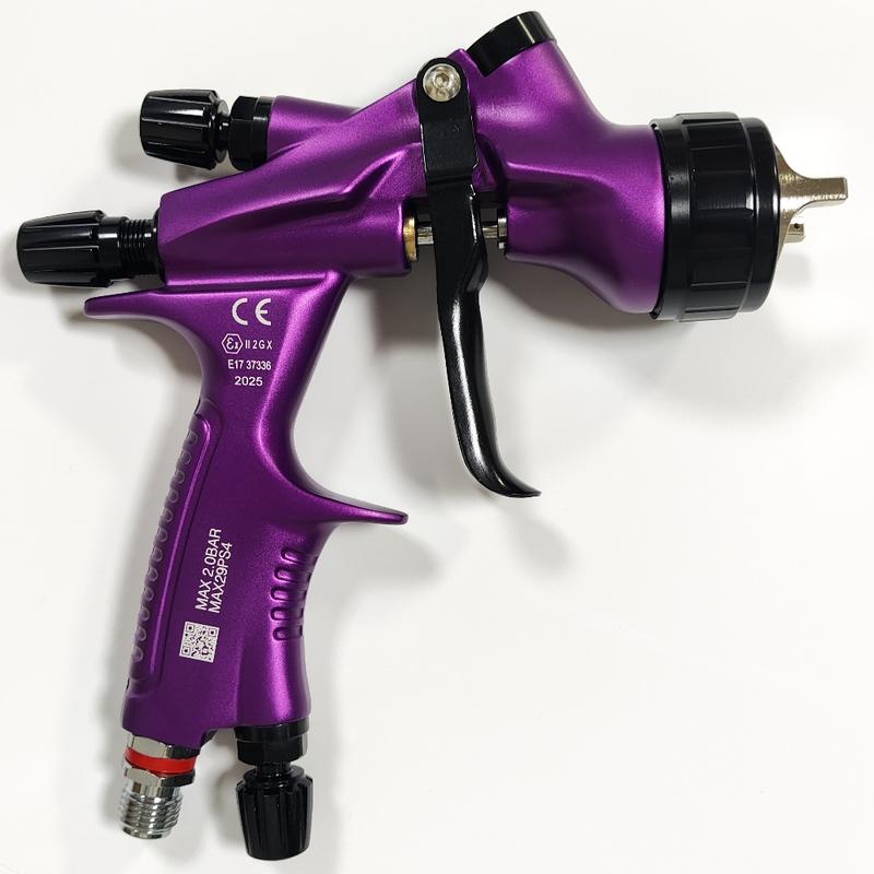 DeVidiss Hvlp Ngt Pro Te20 Lite Spray Gun Kit, Professional 1.3mm Nozzle, Car Paint Application, Comfortable for All Car Paints