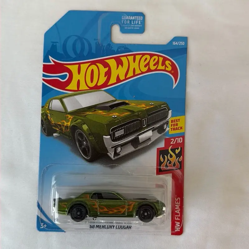 HOT WHEELS 2019 Super Treasure Hunt '68 Mercury Cougar Vintage Diecast Model Car with USA Card, Diecast Models, Model Cars, Diecast Toys