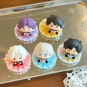 LADS-Love and the DeepSpace  Mini Beads Figures - Chibi PVC Toy Desk Decor