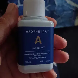 Product Review of Apothékary Blue Burn - Metabolic Support Liquid Herbal Drops* | Antioxidant Rich, Alcohol-Free, Clinically-Tested, Certified Gluten-Free, PETA Certified Vegan & Cruelty-Free, Third Party Tested, Plant-Based, Made in the USA from D**e L**2