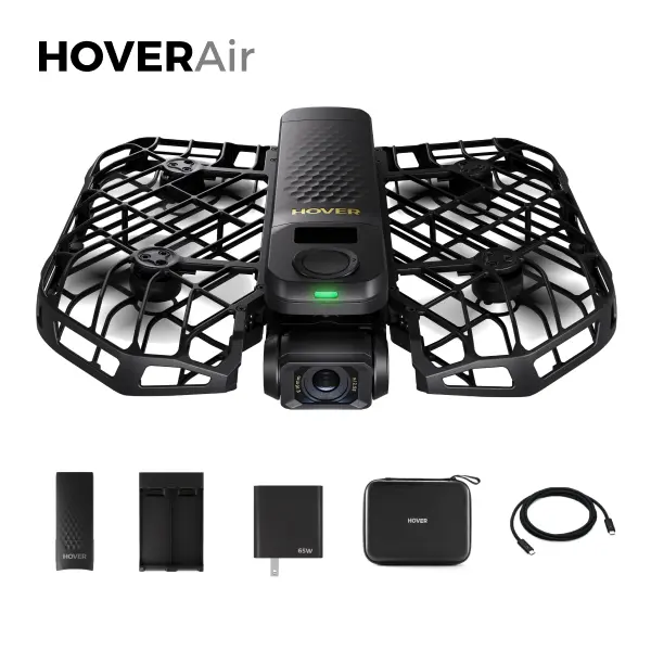 HOVERAir X1 PROMAX Combo 8K & X1 PRO Combo 4K Foldable Follow Drone with Camera - Aerial Photography, 42 KM/H Auto-Follow Speed, 10+ Automatic Flight Modes, OmniTerrain, SmoothCapture 2.0, 1080p, 191.5g&192.5g, Controller, Drones With Camera