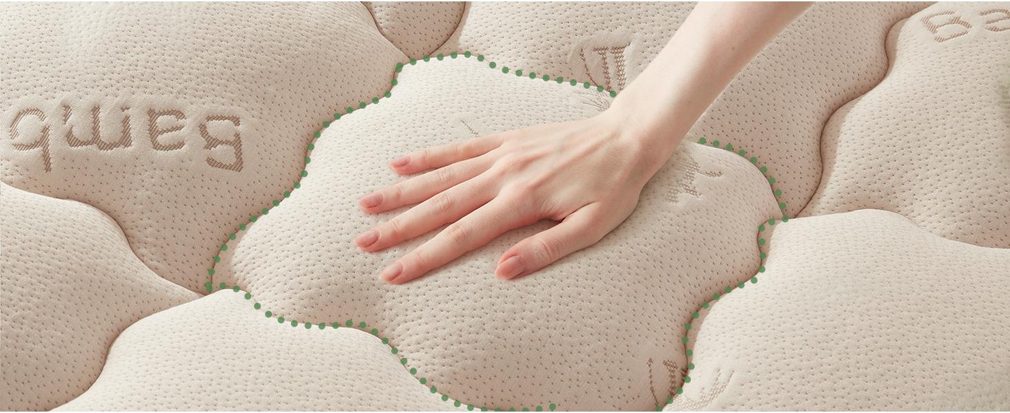 【BEDLORE】Thick Fitted Sheet Mattress Pad, Fluffy Pillow Top Comfort Layer, Cooling & Soft Design with Deep Pockets (Fits 6–18 Inch Mattresses), Ideal for Bedroom & Home Use