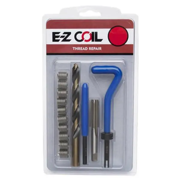 E-Z LOK Stainless Steel Free-Running Thread Repair Kit, 14-Piece Insert Tool Kit, SK40615