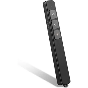 Presentation Clicker for PowerPoint Remote with Lanyard,100M  Presenter Remote PPT PowerPoint Clicker,2.4GHz Presentation Pointer Slide Advancer for  Computer Laptop