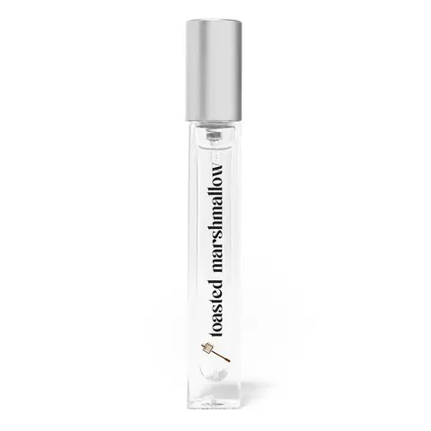 Just Juice Toasted Marshmallow - Vanilla Perfume for Women and Men - Gourmand Mini Travel Perfume with Caramel, Marshmallow, Amber Notes - 0.33 oz