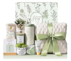 Mothers Day Birthday Gifts for Women Self Care Get Well Soon Gift Baskets, Spa Care Package After Surgery Thinking of You Inspirational Cancer Feel Better Sympathy Unique Gifts Set for Women Mom Her