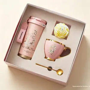 🛍️ Viral Gift for Her! Premium Thermal Cup with Ceramic Liner, Ideal Mother’s Day & Friendship Gift
