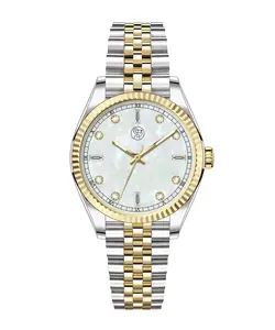 RJ Royalty So Saint Barths Mother of Pearl Watch Two Tone 38MM