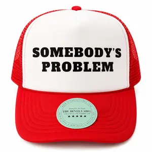 Somebody’s Problem Hat | Funny Trucker Hat for Women | Country Concert Trucker Hat | Funny Beach Hat