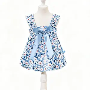 Pet Clothes Dress Dog Cat Rabbit Cute Dress Summer Bow Floral Yorkshire Terrier Maltese Teddy Bichon Bear Pomeranian Bulldog For Daily Use A114