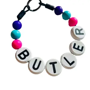 BFF Pet Collar Mermaid Customizable with your pets name. Includes matching bracelet.