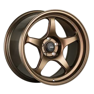 Konig Hyperspec 17x9 5x100 ET40 Matte Bronze Wheel (Knurled Bead)