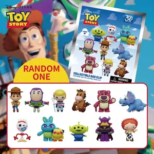 Disney Toy Story Blind Bag Keychain, 30th Anniversary Buzz Woody 3D Clip, Mystery Anime Figure, Fan Gift, Random Surprise Pick