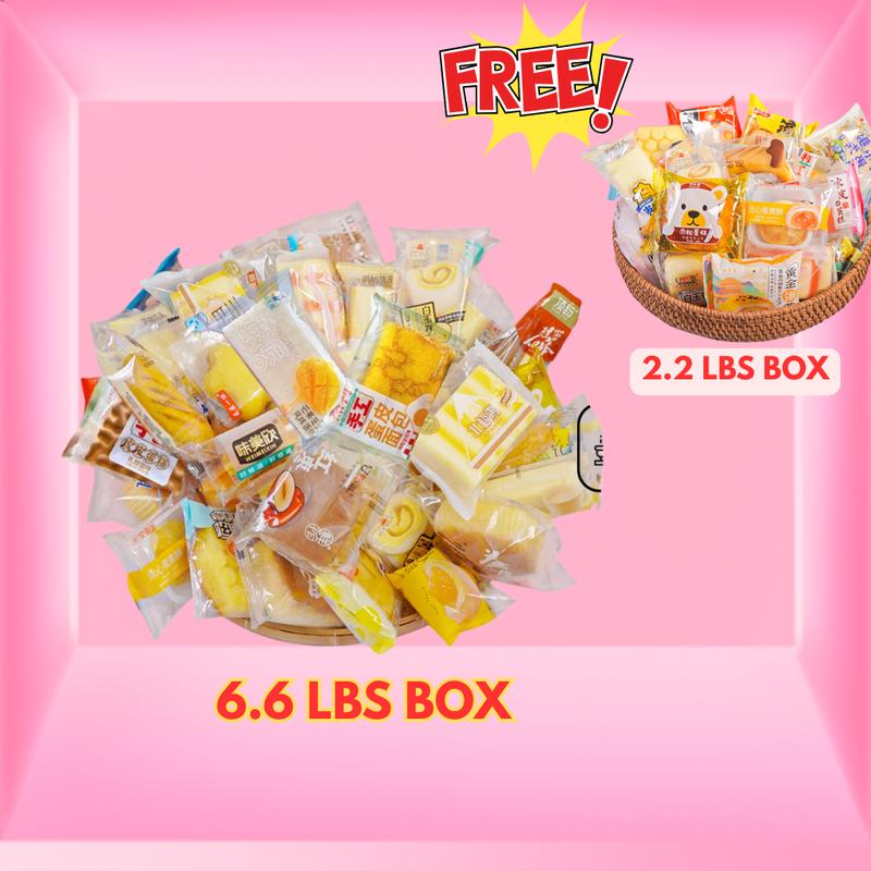[BUY 3 GET 1 FREE] TAIWANESE VARIETY SNACK BOX 8.8LBS - NEW SNACKS FOR EACH ORDER Flavor Sweet Dessert Random Surprise Set