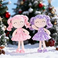 Polka dot pink + polka dot purple