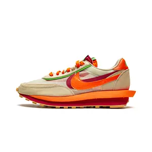 LDWaffle "Sacai x Clot - Net Orange Blaze" DH1347 100