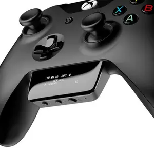 Bluetooth 5.2 Wireless Audio Adapter for Xbox One, Xbox Series X |     S and Elite 2 Controller, Xbox Mic Adapter with Screen Supports Low LatencyFFMotionModeC28ChicLadyHub