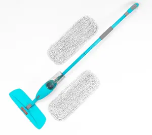 Pro Series Spray Mop with 2 Microfiber Pads - Multi-Purpose Wet & Dry Cleaning Tool for Home Use