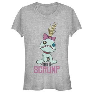Junior's Lilo & Stitch This is Scrump T-Shirt