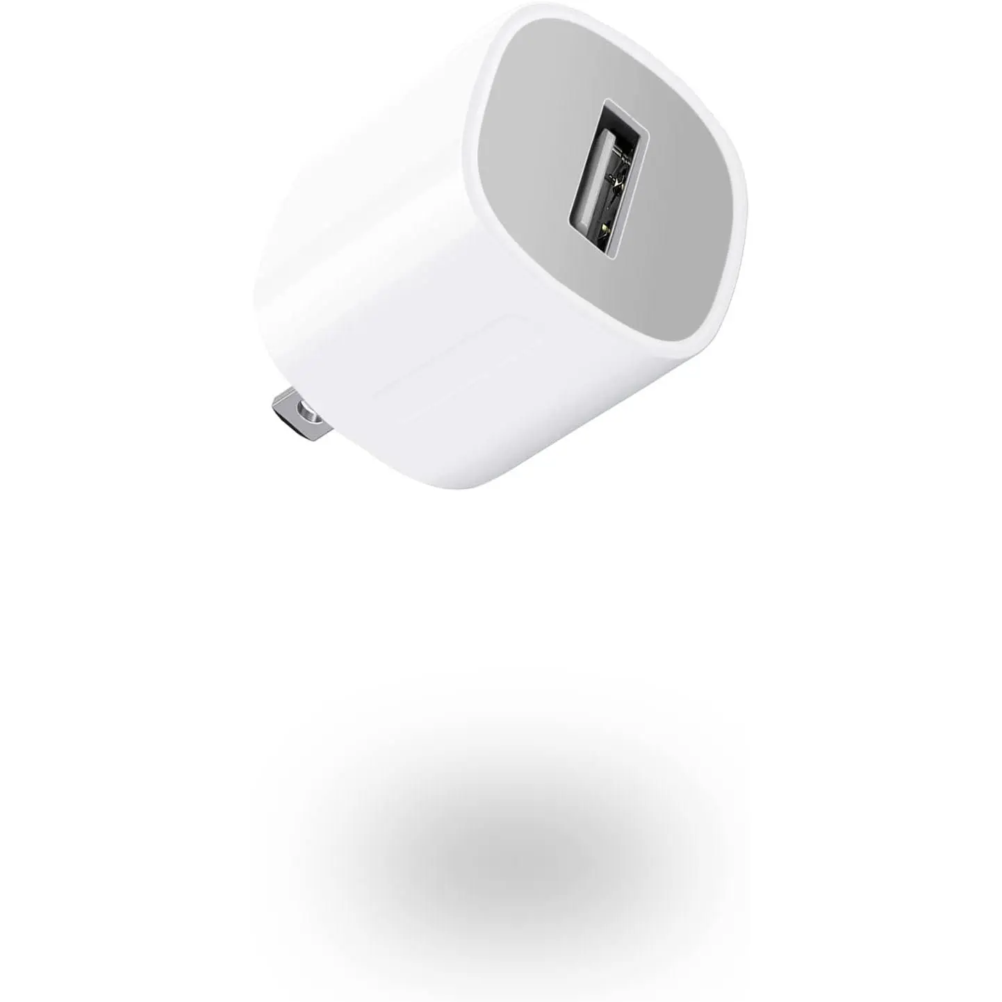 SQ-APT009 USB Wall Charger,Small iPhone Charger Box,Travel Plug Cube 5W Power Adapter for iPhone SE 2020/12 Pro Max/11 Pro Max/XR/X/8 Plus/7/6S/6S/6/5,Galaxy S7/S6/S5 Edge,LG,HTC,Huawei,Moto,Kindle