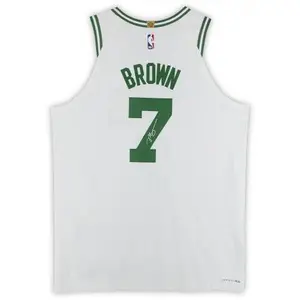 Framed Jaylen Brown Boston Celtics Autographed Nike White Association Authentic Jersey - Fanatics Authentic Certified