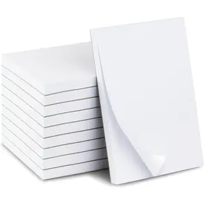10 Pack 4x6 Note Pads – 100 Sheets Each White Memo Pads for Writing, To-Do & Grocery Lists
