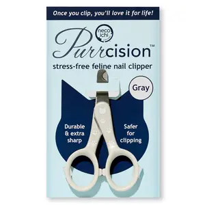 Purrcision Feline Nail Clippers(Basic, Gray)