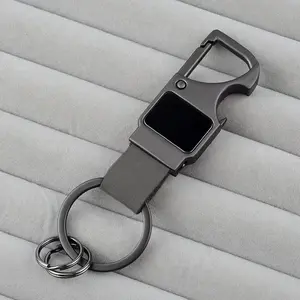 Multifunctional Heavy Duty Keychain Bottle Opener for Outdoor Car Home, Carabiner Car Key Chains for Men and Women, Creative Pendant for Holiday Gift, Keychain Bag Pendant