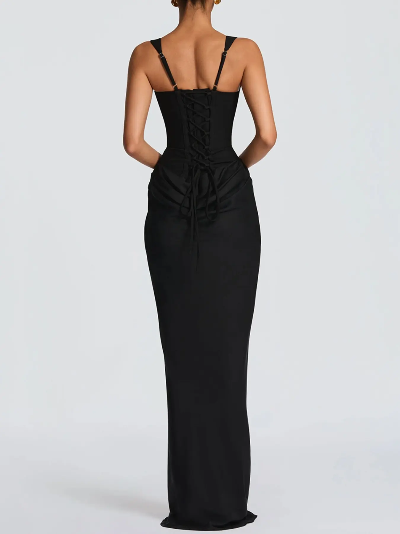 minimalist evening dress High-End Minimalist Evening Gown Chic Formal Dress for Women – OutFitNook main image 1