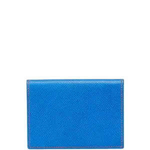 Pre-owned HERMÈS Calfskin Small Leather Goods Agenda Mini Vau Epsom Notebook Cover