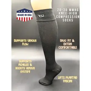 Medical Grade Compression Socks 20-30 mmHg - Knee High