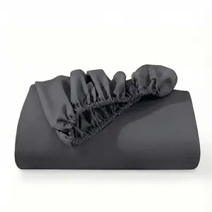 1Pcs Ultra Soft Extra Deep Pocket Fitted Sheet Only Twin Twin XL Full Full XL Fits Mattresses 8 To 16 Breathable Easy Care Comfortable