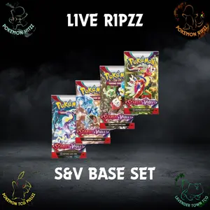 Pokemon Scarlet & Violet Base Booster Packs