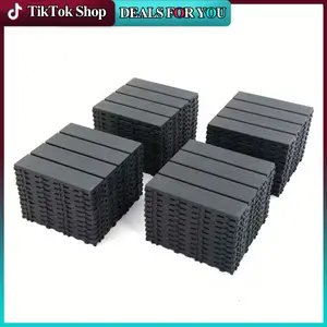 Interlocking Deck Tiles, 44 Pack Outdoor Flooring Waterproof Pavers All Weather Use, Easy To Install, Easy To Clean, Ideal For Balcony, Porch, Poolside, Backyard, Indoor, Outdoor, Patio Garden Porch Yard