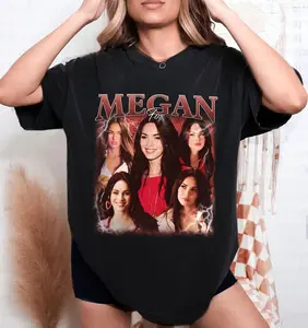 Retro Megan Fox Shirt Megan Fox Fan Gift Retro Bootleg T-Shirt Vintage 90s Shirt sweatshirt Hoodie, For Men Women