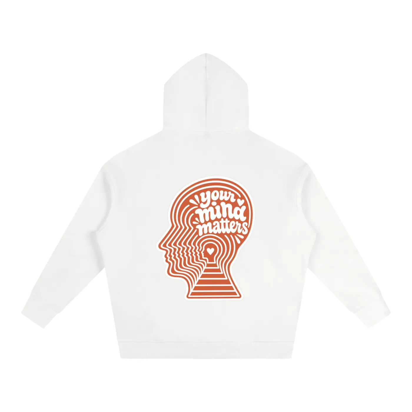 Oversize Fleece-Lined Cotton Hoodie Sweatshirt