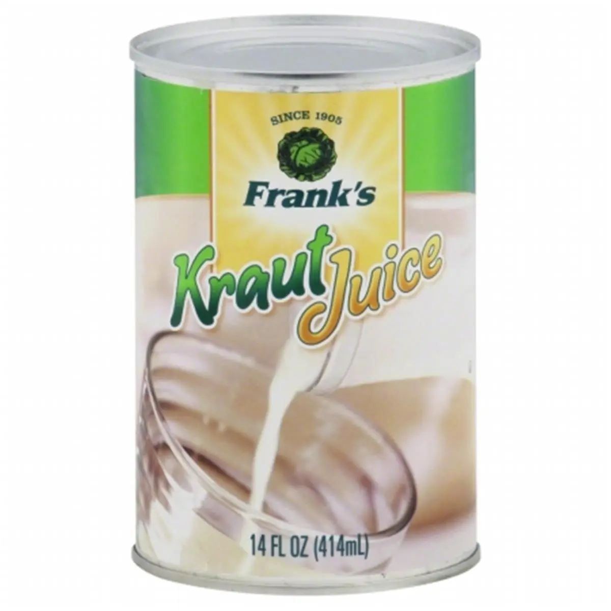 212 MAIN Handmade Small Batch Sauerkraut Juice, 14oz, Pack of 12