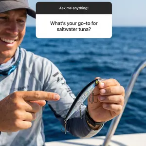 Minnow Premium Fishing Lure Sinking Heavy Wobble Black and Silver