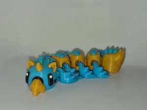 🦜 Petey the Parrot – Articulated Flexi Desk Buddy