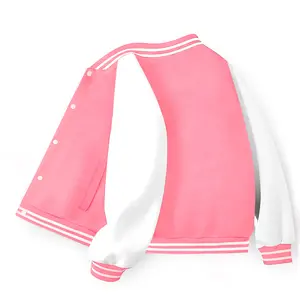 Holafish Girls Baseball Jacket for Ages 3-10 a Cute and Comfy Unisex Fit Coat with Sporty Style for Everyday Play and Comfort summervibes