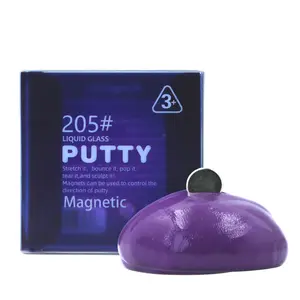 Magnetic Smart Putty Fidget Toy – Stretchy Sensory Stress Relief Slime for Kids & Adults | Hand Therapy & STEM Learning Putty | Non-Toxic Magnetic Thinking Putty Gift for Anxiety & Focus