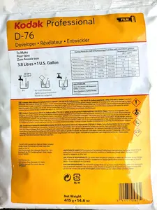 Kodak D-76  Pro Developer Powder for B&W Film, Makes 1 Gallon