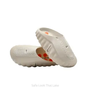 Mind 001 Basic Function Closed-Toe Slippers Unisex Beige Stylish Comfortable Non-slip Wear-resistant Versatile Sports and Casual Slippers
