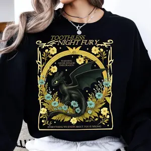 Retro ToothIess HTTYD Dragon Unisex  Sweatshirt