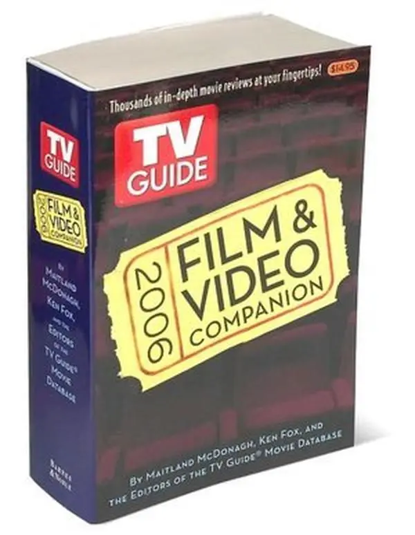 USED Book - 2006 TV Guide Film and Video Companion by TV Guide (Paperback) - english