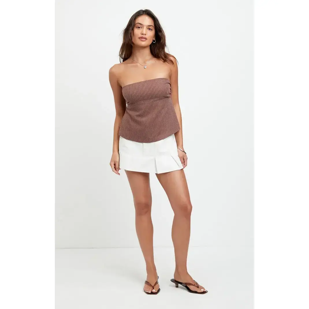 Pacsun Women's White Pleated Micro Mini Skirt - Multicolor Pacsun Women's White Pleated Micro Mini Skirt - Multicolor